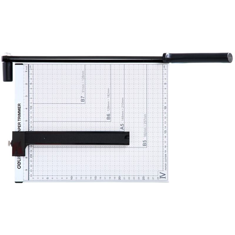得力（deli） 8014 A4鋼質切紙機/切紙刀/裁紙刀/裁紙機 300mm*250mm_http://www.bzsa.cn/img/sp/154/59bec29e-6de3-4af8-8081-0abf5568e83b.jpg