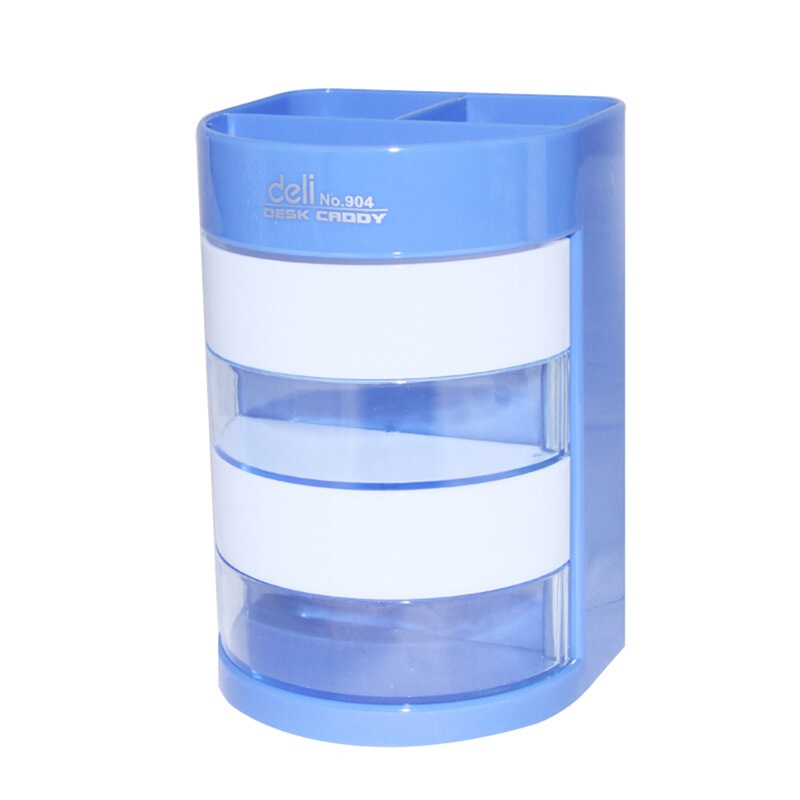 得力（deli） 904 多功能彩色辦公筆筒 顏色隨機(jī)（藍(lán)色）_http://www.bzsa.cn/img/sp/157/ee68aef4-de2e-493b-b93c-107d1eea7865.jpg