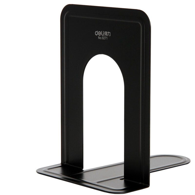 得力（deli） 9271 鐵書立(6寸/152mm)2片/付（黑色）_http://www.bzsa.cn/img/sp/159/b146943c-aadc-434c-bb4a-f6f89c3ac4e0.jpg