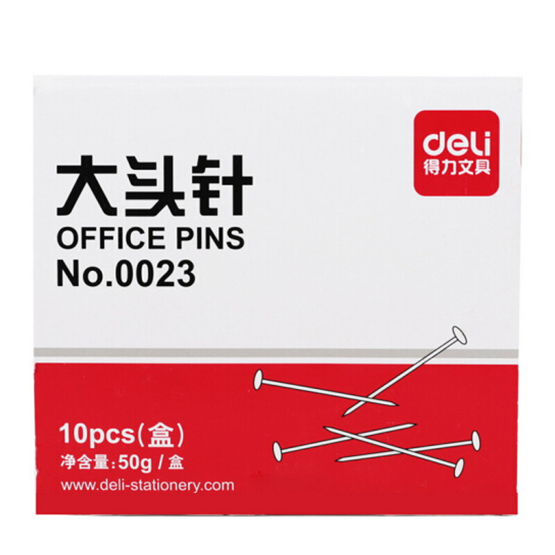 得力（deli） 0023 PP盒裝大頭針 單盒 50g盒 _http://www.bzsa.cn/img/sp/160/da2a1079-be64-4bb9-b31e-2ff111e9f064.jpg