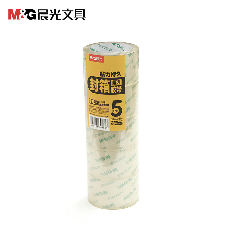 晨光（M&G） AJD97341 超透明封箱膠帶60mm*60y 5卷/筒_http://www.bzsa.cn/img/sp/204/dc43a556-8d14-4d08-ac7a-94edf97ce296.jpg