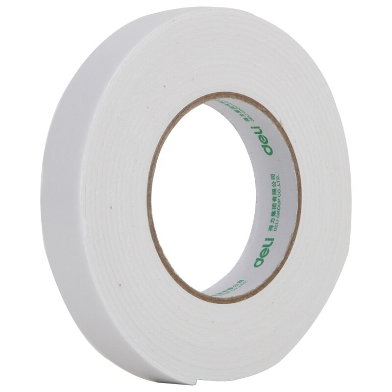 得力（deli） 30410 海綿膠泡棉雙面膠 12mm*5y 1卷裝_http://www.bzsa.cn/img/sp/208/1ee1f837-ba7e-4e1b-babf-6367a48365e4.jpg