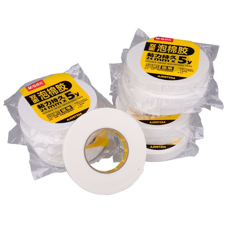 晨光（M&G） AJD97354 雙面泡棉膠帶24mm*5y 1卷裝_http://www.bzsa.cn/img/sp/208/20a93592-fe49-47e1-a29f-6011cb0daad5.jpg