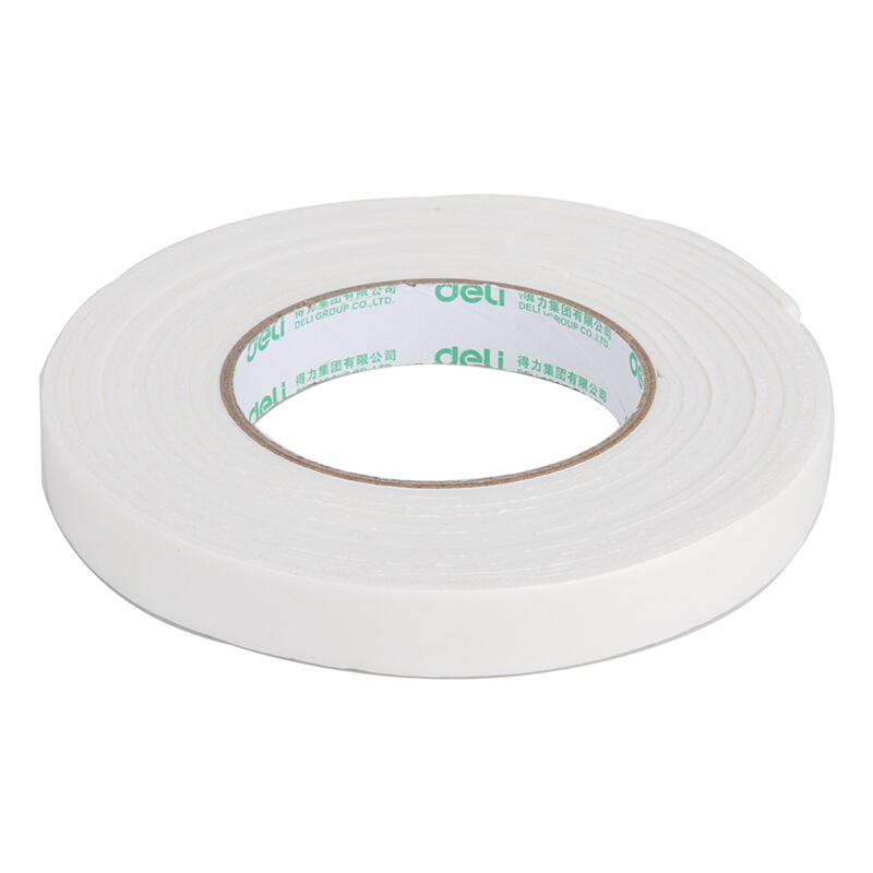 得力（deli） 30411 海綿膠泡棉雙面膠 18mm*5y 1卷裝_http://www.bzsa.cn/img/sp/208/624de0cc-d12a-4f86-ad31-6c4d10511b49.jpg