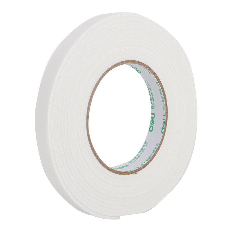 得力（deli） 30411 海綿膠泡棉雙面膠 18mm*5y 1卷裝_http://www.bzsa.cn/img/sp/208/d3993a2e-f0dd-4921-b680-cc2ed7335b62.jpg
