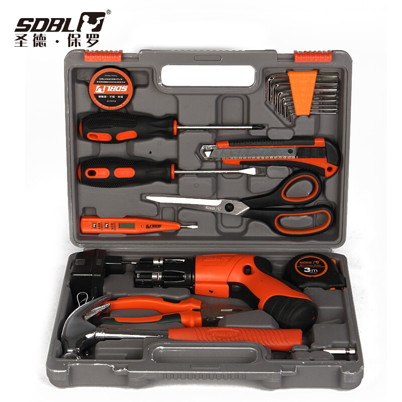 圣德保羅（SDBL） SD-011-A 25件套禮品型工具組合含電鉆 手動工具電動工具箱_http://www.bzsa.cn/img/sp/2146/fe47b36b-f2ef-43d3-a748-dc9c44d87dc3.jpg
