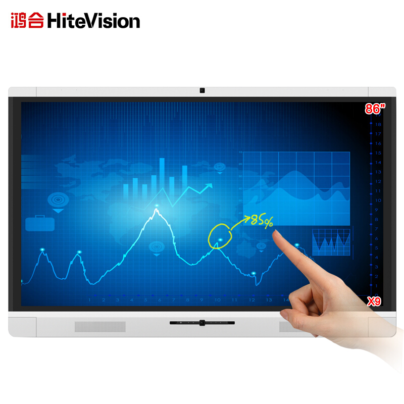 鴻合（HiteVision） ICB-X9 會議平板 (86英寸，4K屏體) 