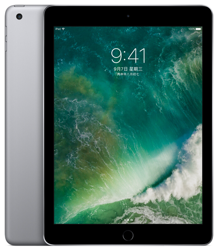 蘋果 Apple iPad 平板電腦 （32G WLAN版/A9 芯片/Retina顯示屏/Touch ID技術(shù) MP2G2CH/A） (深空灰) 