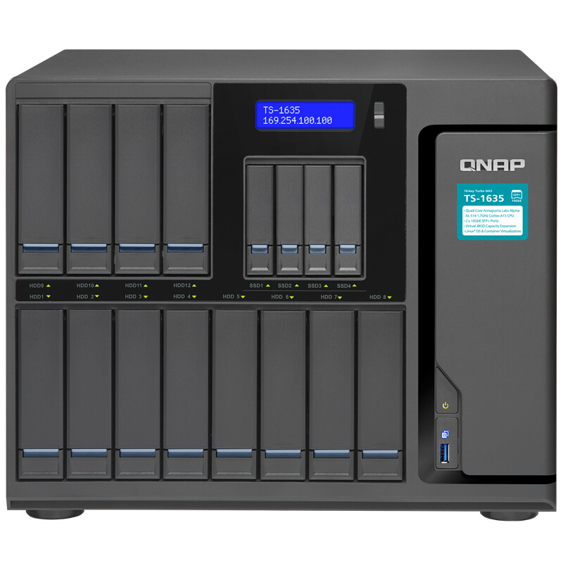 威聯(lián)通（QNAP） TS-1635-4G 十六盤位網(wǎng)絡存儲 四核處理器 內(nèi)建2個10GbE SFP+ 網(wǎng)絡端口 商用級NAS_http://www.bzsa.cn/img/sp/275/bffa09b9-1ba5-4ded-975c-36b1bacbefcb.jpg