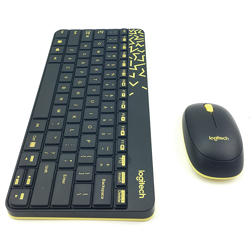 羅技（Logitech） MK245 Nano 無線鍵鼠套裝 小鍵盤 (黑黃) _http://www.bzsa.cn/img/sp/283/2764707a-6192-4eff-8350-67fa6ee4c7b7.jpg