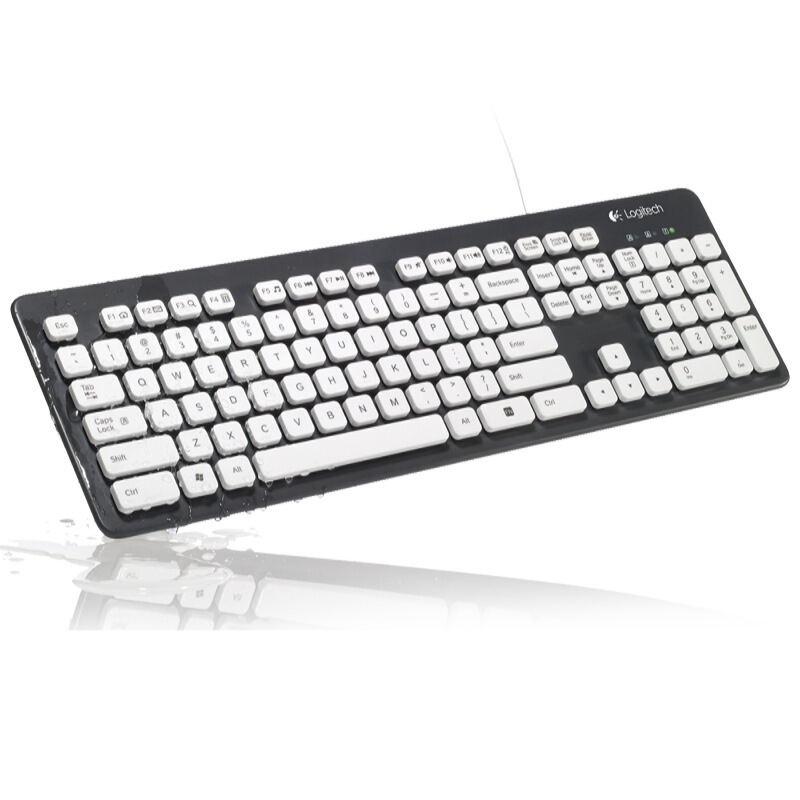 羅技（Logitech） K310 有線水洗鍵盤（白色） _http://www.bzsa.cn/img/sp/283/4ff473dc-6de0-4da7-b824-e553025b9c31.jpg