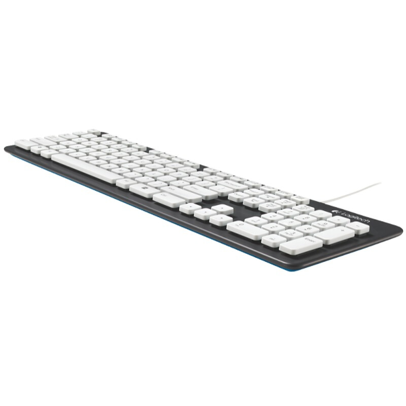 羅技（Logitech） K310 有線水洗鍵盤（白色） _http://www.bzsa.cn/img/sp/283/c0a32609-6af8-4412-b3e9-4da005d79089.jpg