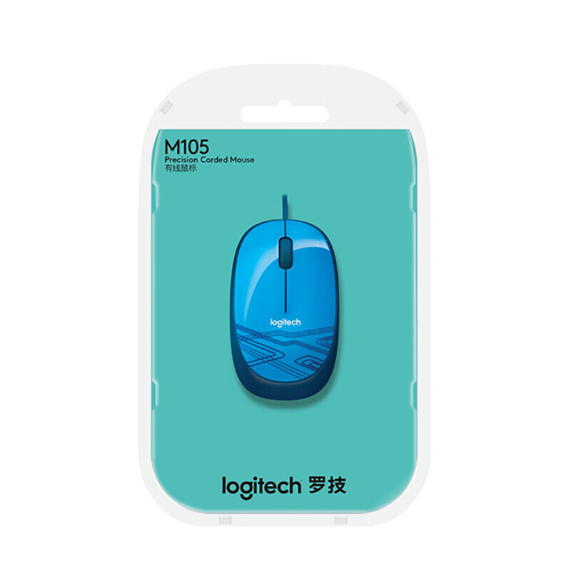 羅技（Logitech） M105 時尚多彩鼠標 左右手通用 (活力藍) _http://www.bzsa.cn/img/sp/284/92651a91-ec30-44d9-ae90-c425ed4df772.jpg