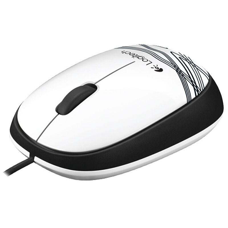 羅技（Logitech） M105 時尚多彩鼠標 左右手通用 (清新白) _http://www.bzsa.cn/img/sp/284/edba023e-d8a1-4c1f-a31c-db44c813094e.jpg