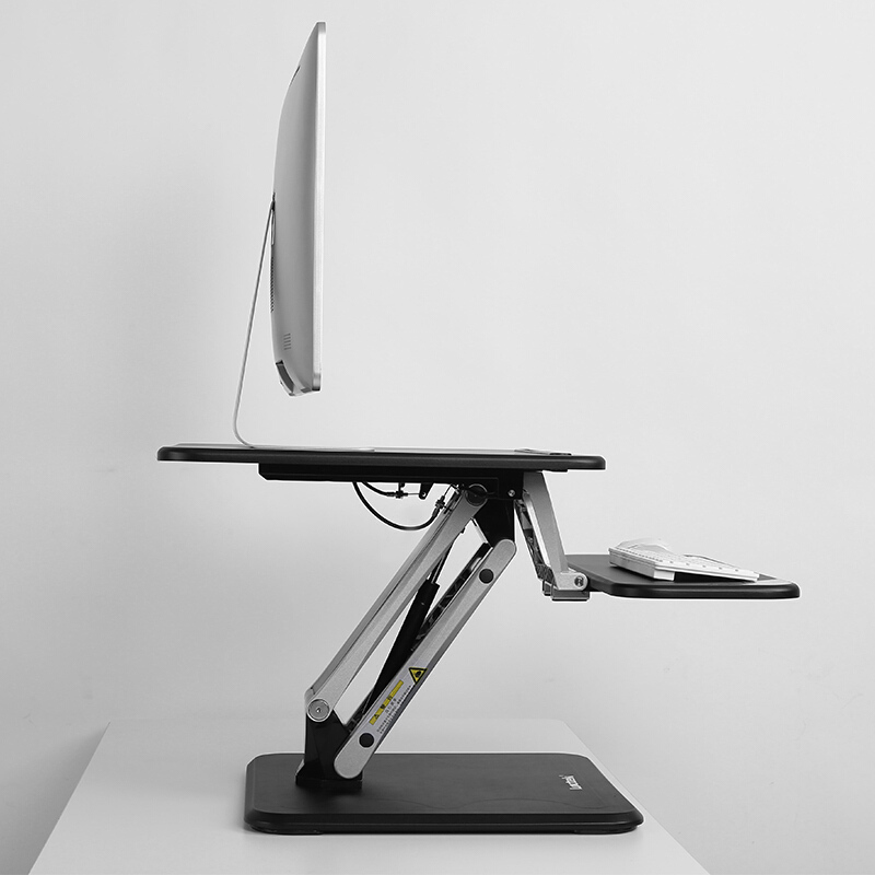 樂歌（Loctek） M3SS 站立式電腦桌/升降臺(tái) 臺(tái)面尺寸500*550mm (白色) 