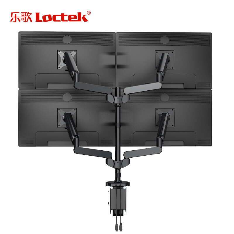 樂歌（Loctek） Q5Q 四屏顯示器支架電腦支架 旋轉升降伸縮支架_http://www.bzsa.cn/img/sp/296/2a0fd86c-7c02-4c3b-9f00-f3b5be7912b0.jpg