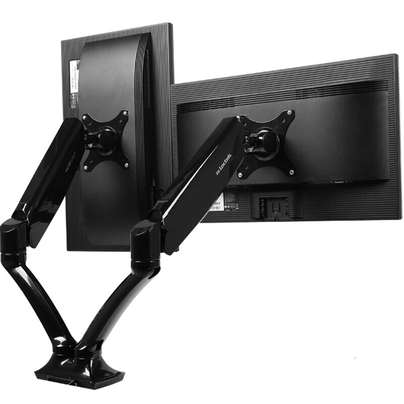 樂歌（Loctek） DLB502-D 雙屏拼接顯示器設(shè)計(jì)電腦架 桌面底座旋轉(zhuǎn)升降雙屏支架_http://www.bzsa.cn/img/sp/296/60d596c1-8a39-4f45-b1e8-e56520d661f8.jpg