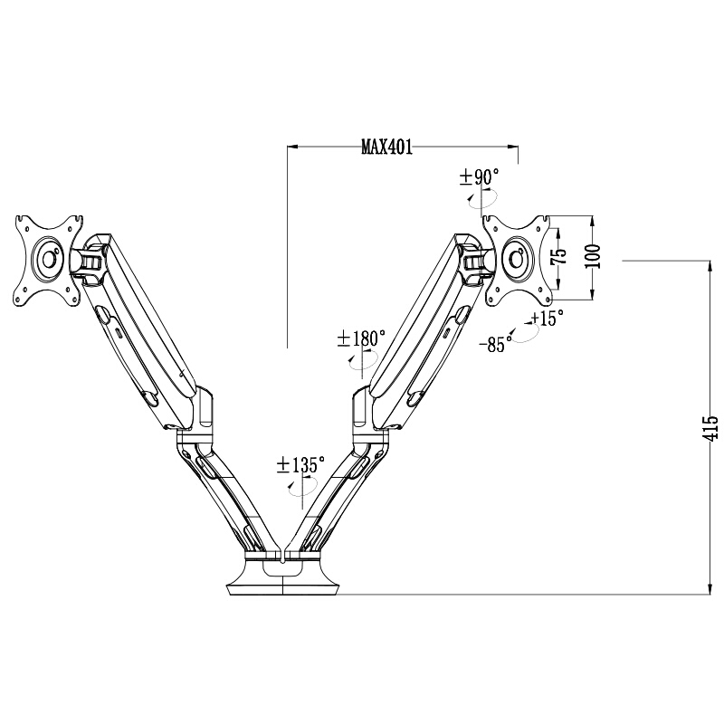 樂歌（Loctek） DLB502-D 雙屏拼接顯示器設(shè)計(jì)電腦架 桌面底座旋轉(zhuǎn)升降雙屏支架_http://www.bzsa.cn/img/sp/296/779c48b9-dfca-4765-98b9-403cd2c7f43c.jpg