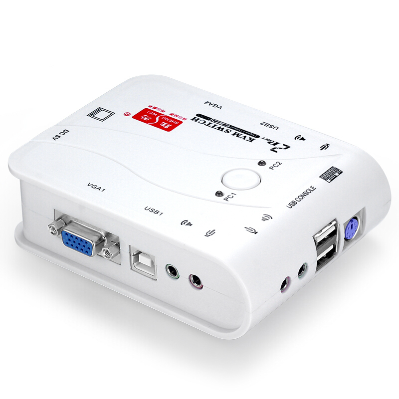 勝為 KS-202A KVM切換器 USB 2口自動 配線 多電腦切換器帶音頻_http://www.bzsa.cn/img/sp/301/16c5352a-62a8-485e-92b8-0f4e68955a78.jpg
