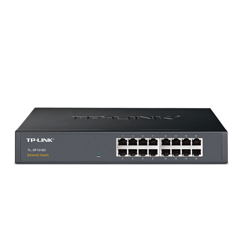 普聯(lián)（TP-LINK） TL-SF1016D 16口百兆非網管交換機