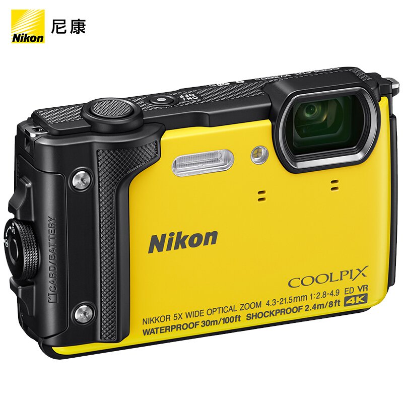 尼康（Nikon） COOLPIX W300s 數(shù)碼相機(jī)（黃色）