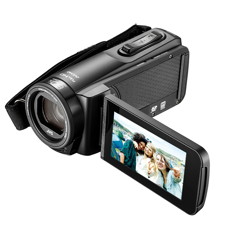 JVC（杰偉世） GZ-RX650 四防高清數(shù)碼家用攝像機(jī)/高清運(yùn)動(dòng)DV/防水 黑色