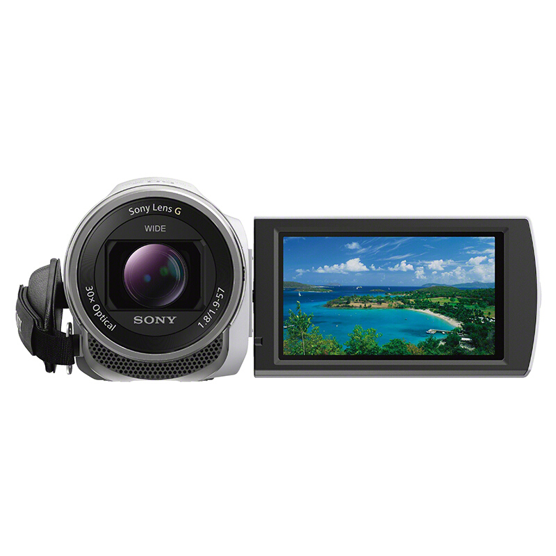 索尼（SONY） HDR-CX 680 高清數(shù)碼攝像機(jī) (白色 CX680) _http://www.bzsa.cn/img/sp/308/b8639936-fcfc-4e3e-9b38-4ba4e542ad21.jpg