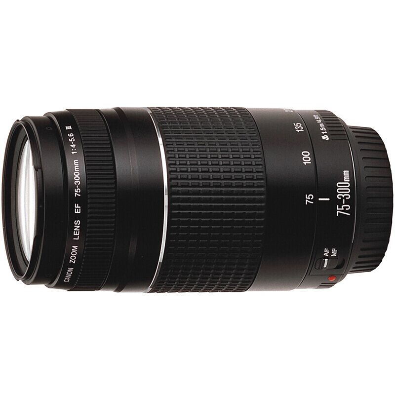 佳能（Canon） EF 75-300mm f/4-5.6 III 遠(yuǎn)攝變焦鏡頭