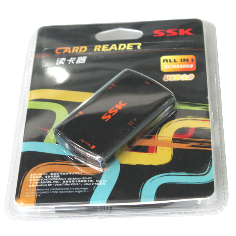 飚王（SSK） SCRM059 多功能合一讀卡器 USB3.0高速讀寫 支持TF/SD/CF/MS手機卡相機卡_http://www.bzsa.cn/img/sp/323/4c075b92-7a68-48fb-935b-887d65664cac.jpg