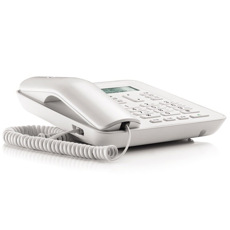 摩托羅拉（Motorola） CT310C 固定有繩電話機座機來電顯示免電池大屏幕歐式時尚辦公商務(wù)家用有線座機（白色）_http://www.bzsa.cn/img/sp/329/b26b7d53-12e8-4d7d-86f9-914c21aaa55d.jpg