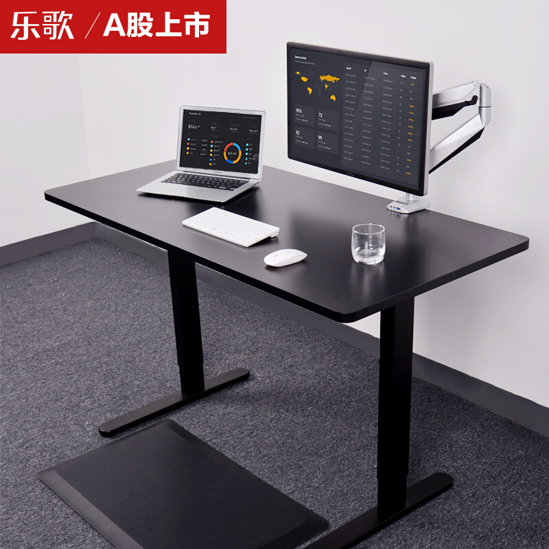 樂歌（Loctek） E1D 站立辦公電動升降桌套裝 (雅黑/方型1200x600mm) _http://www.bzsa.cn/img/sp/361/232fcb16-4254-4d23-9a64-50e04a5a6594.jpg