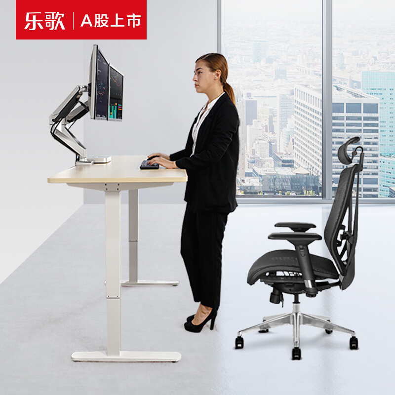 樂歌（Loctek） E1D 站立辦公電動升降桌套裝 (白色桌架/原木色桌板/方形1800x800mm) _http://www.bzsa.cn/img/sp/361/d1a9edbd-33b4-45f8-9a43-71192e4ea827.jpg