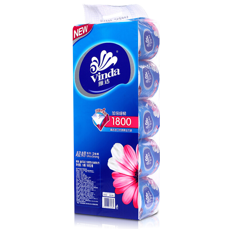 維達(dá)（Vinda） V4688 4層柔韌系列卷紙衛(wèi)生紙 180g x 10卷_http://www.bzsa.cn/img/sp/382/905560c4-b6c4-4186-ab4e-af6538d6de37.jpg
