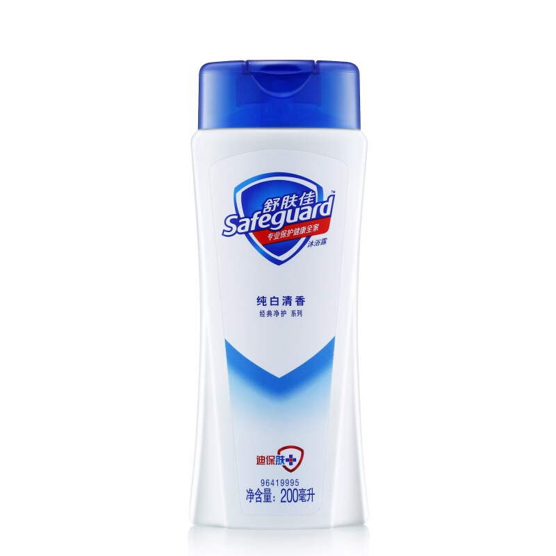 舒膚佳 沐浴露純白清香型200ml_http://www.bzsa.cn/img/sp/426/9a3843d9-a32b-4821-b9d8-f62ee40c245d.jpg