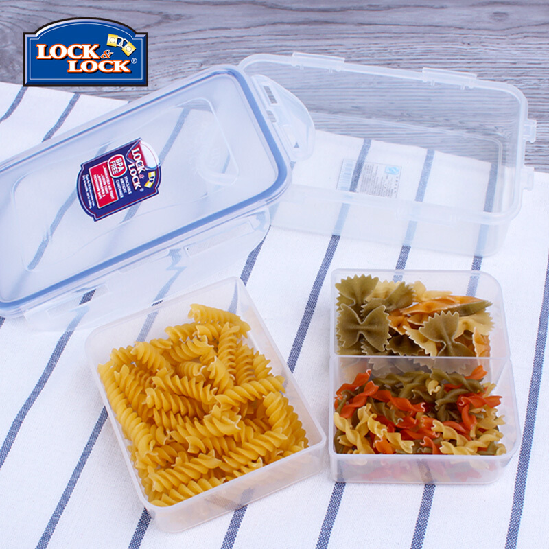 樂扣樂扣（locklock） HPL817S002 塑料保鮮盒套裝 4件套便當飯盒_http://www.bzsa.cn/img/sp/436/e0ea280a-ed8d-45f2-a540-667dfe30ee9c.jpg