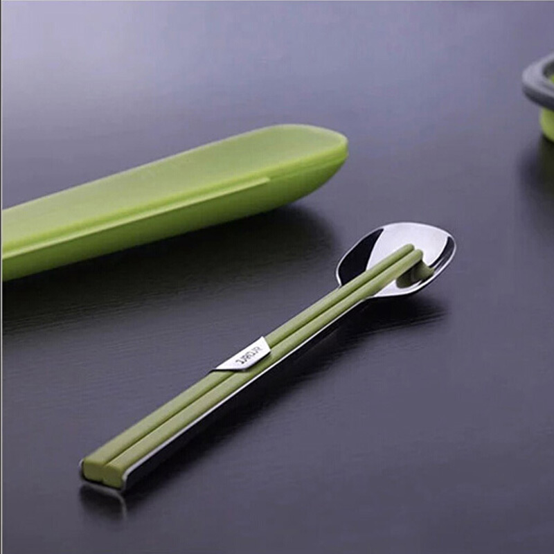 Artiart CARR072 創(chuàng)意餐具套裝/一勺一筷（綠色）_http://www.bzsa.cn/img/sp/437/2914f1d4-0956-4221-8f20-8ea24315e53a.jpg