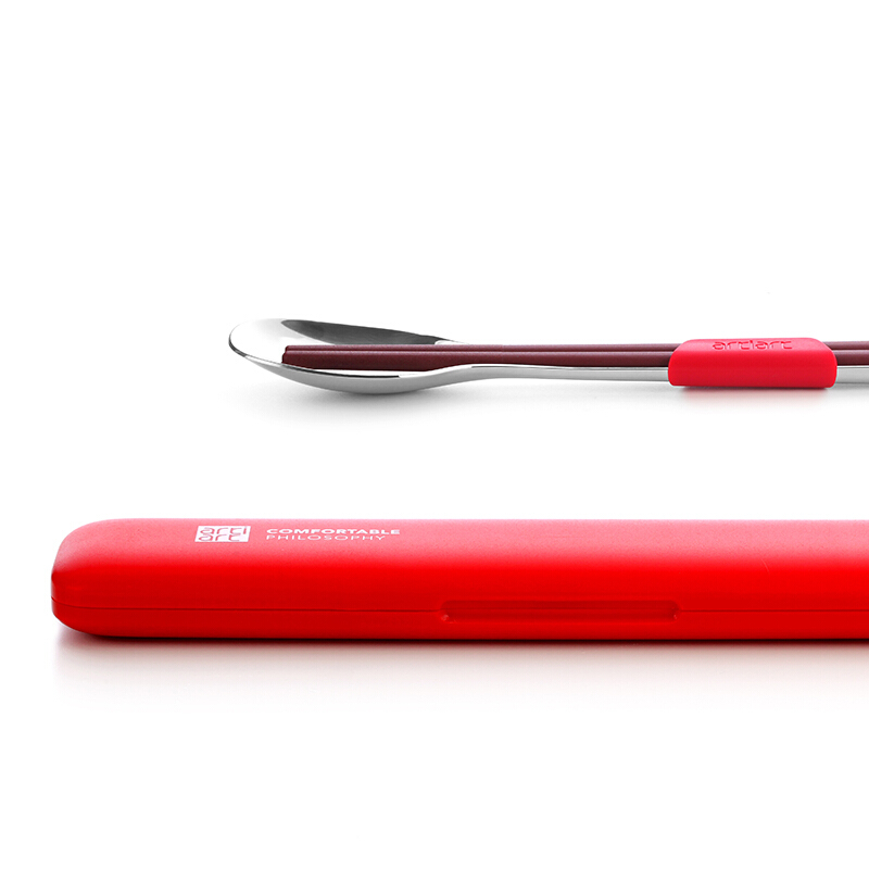 Artiart CARR072 創(chuàng)意餐具套裝/一勺一筷（紅色）_http://www.bzsa.cn/img/sp/437/333cc3e3-74b2-4613-ac45-1019ae9b6ebc.jpg