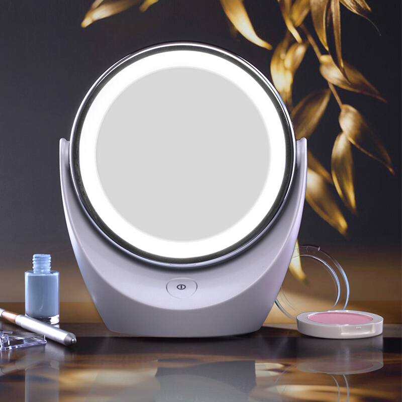 Artiart BEAU001 創(chuàng)意化妝鏡帶燈LED 雙面旋轉(zhuǎn)臺式鏡子_http://www.bzsa.cn/img/sp/519/2eb07289-0b1b-4f20-91ef-2cbf277ef463.jpg