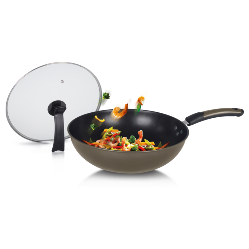 聯(lián)創(chuàng)（Lianc） DF-CP0031M 都市巧手炒鍋 不粘鍋 無油煙 32cm