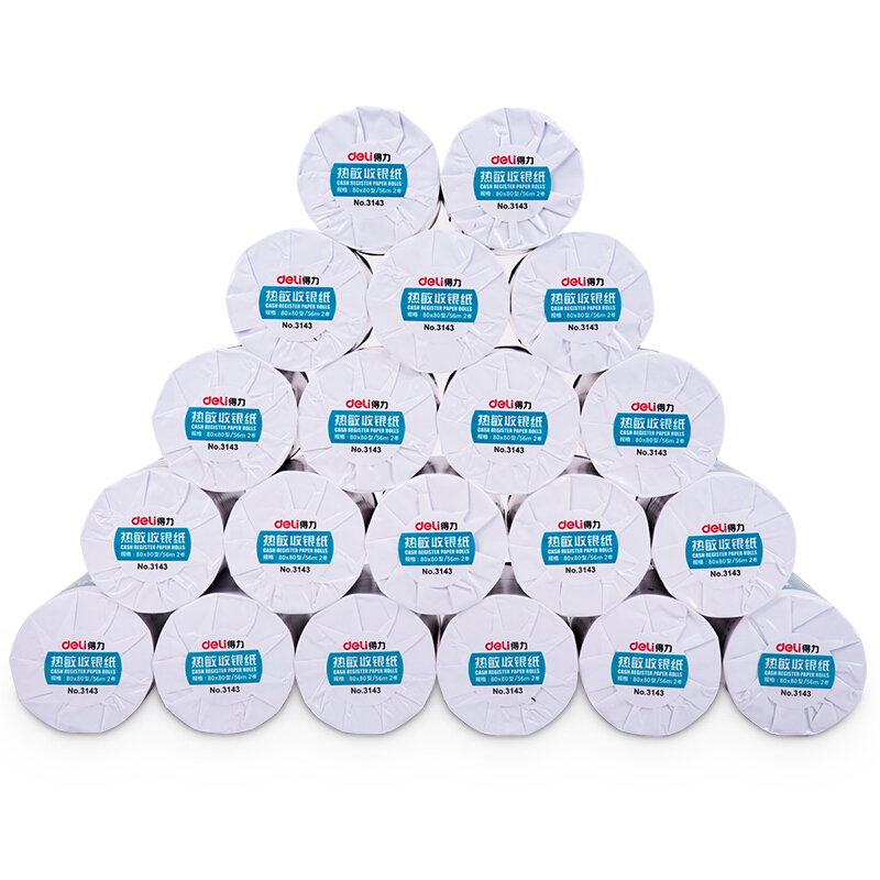 得力（deli） 3143 熱敏收銀紙80mm*80mm*56m(紅)20卷裝_http://www.bzsa.cn/img/sp/83/199f9bca-867f-403f-b8f3-2ee5367e378f.jpg