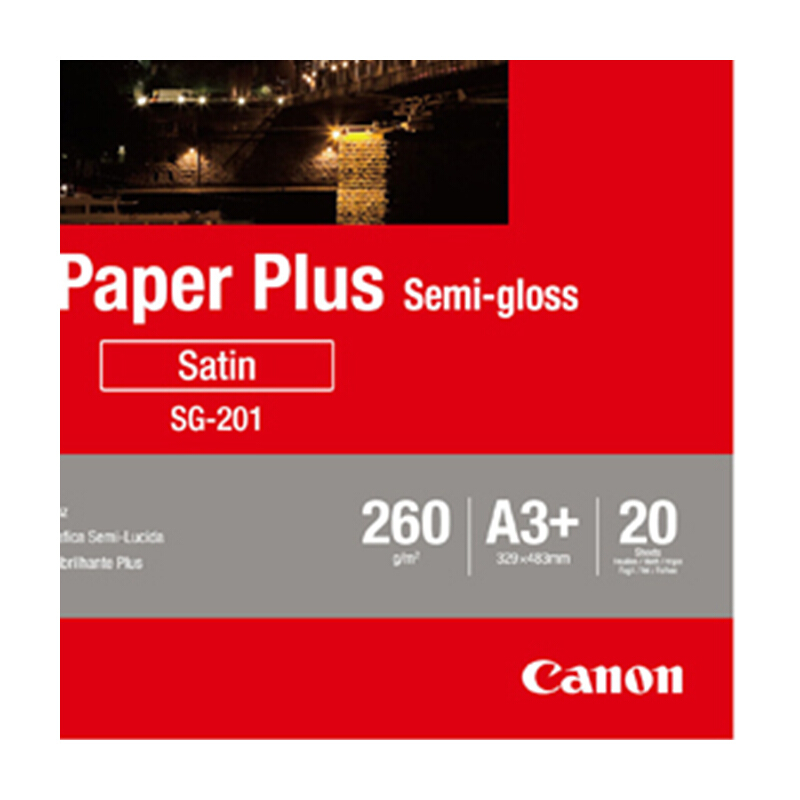 佳能（Canon） SG-201 亞高光澤照片紙 (A3+/20張) _http://www.bzsa.cn/img/sp/83/9d29992b-dc18-44db-96eb-2bdf924941bb.jpg
