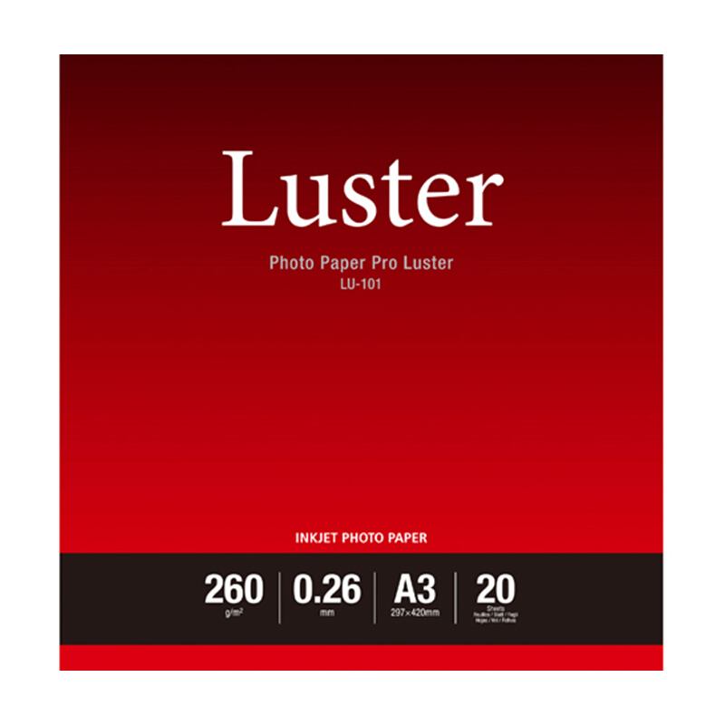佳能（Canon） LU-101 專業(yè)絨面照片紙/相片紙 (A3/20張) _http://www.bzsa.cn/img/sp/83/a71e3ad9-0624-4f0c-aae3-1d6edc056f14.jpg
