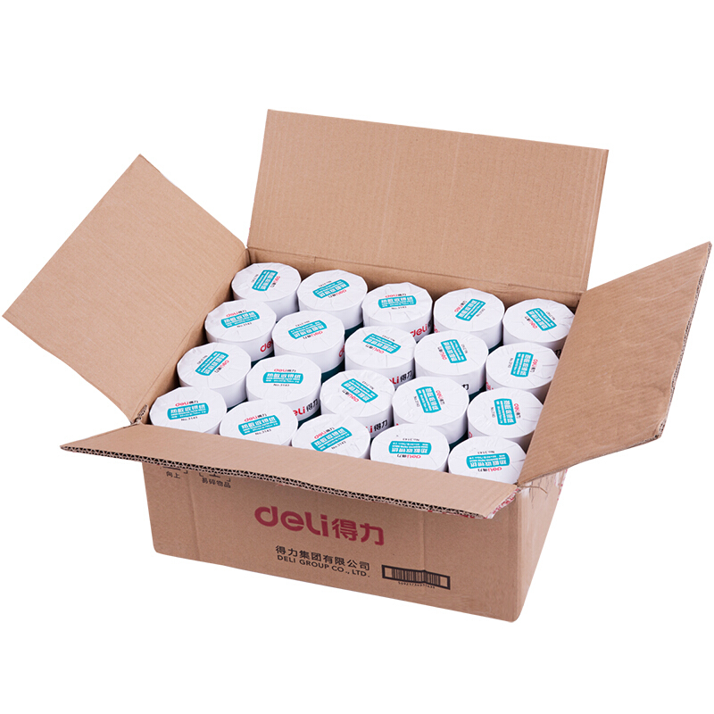 得力（deli） 3143 熱敏收銀紙80mm*80mm*56m(紅)20卷裝_http://www.bzsa.cn/img/sp/83/c4da1b3e-746c-4e61-9de9-a67581c52517.jpg