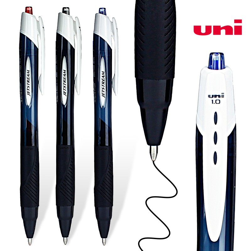 三菱（Uni）SXN-150S 按制圓珠筆 中油圓珠筆 1.0mm 中油筆 黑色 12支/盒裝_http://www.bzsa.cn/newimg/C202206/1654758658656.jpg