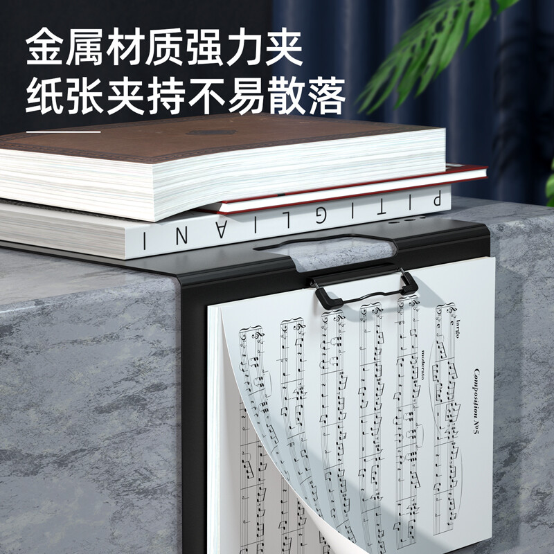 得力(deli)A4橫式折頁(yè)板夾會(huì)議夾 64512深灰_http://www.bzsa.cn/newimg/C202208/1661935136425.jpg