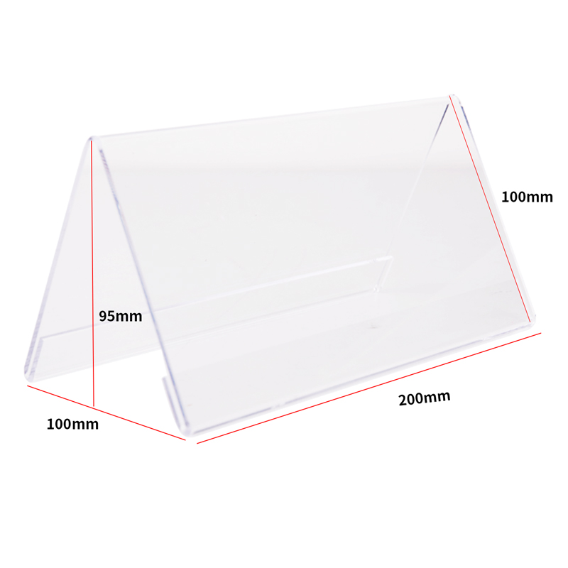 得力(deli)V型100*200mm亞克力桌牌展示牌 會議擺件 10只裝 透明50874_http://www.bzsa.cn/newimg/C202212/1672389528224.jpg