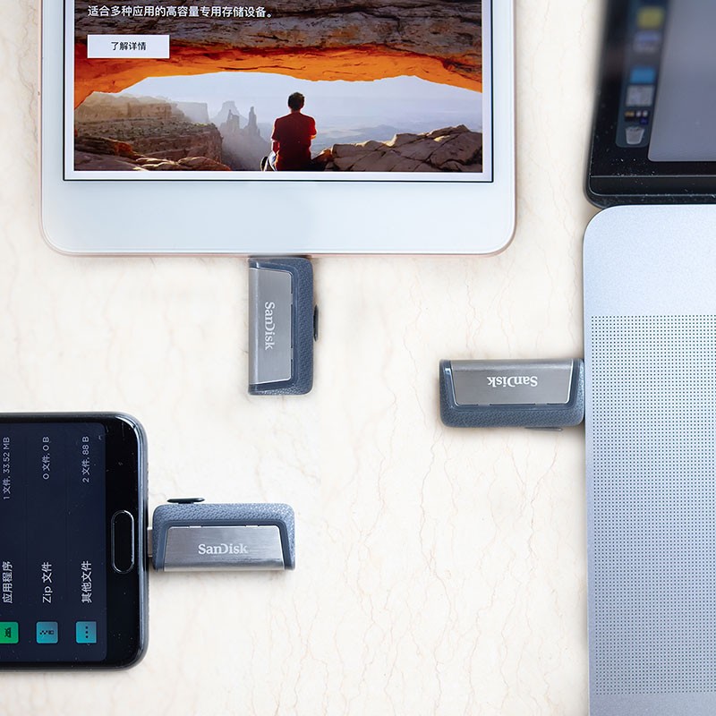 閃迪(SanDisk) 256GB Type-C USB3.1 手機(jī)電腦U盤DDC2 讀速150MB/s 便攜伸縮雙接口_http://www.bzsa.cn/newimg/C202305/1683273247973.jpg