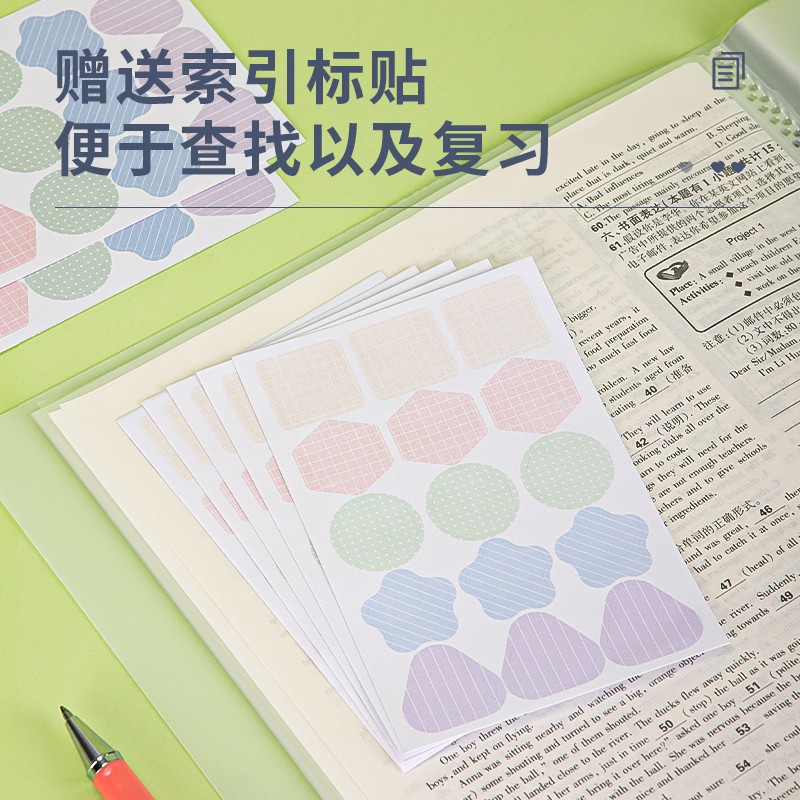 得力(deli)A4/40淡彩資料冊(cè) 活頁(yè)文件夾 資料試卷收納袋/冊(cè) 3只混裝 27152_http://www.bzsa.cn/newimg/C202310/1697785342518.jpg