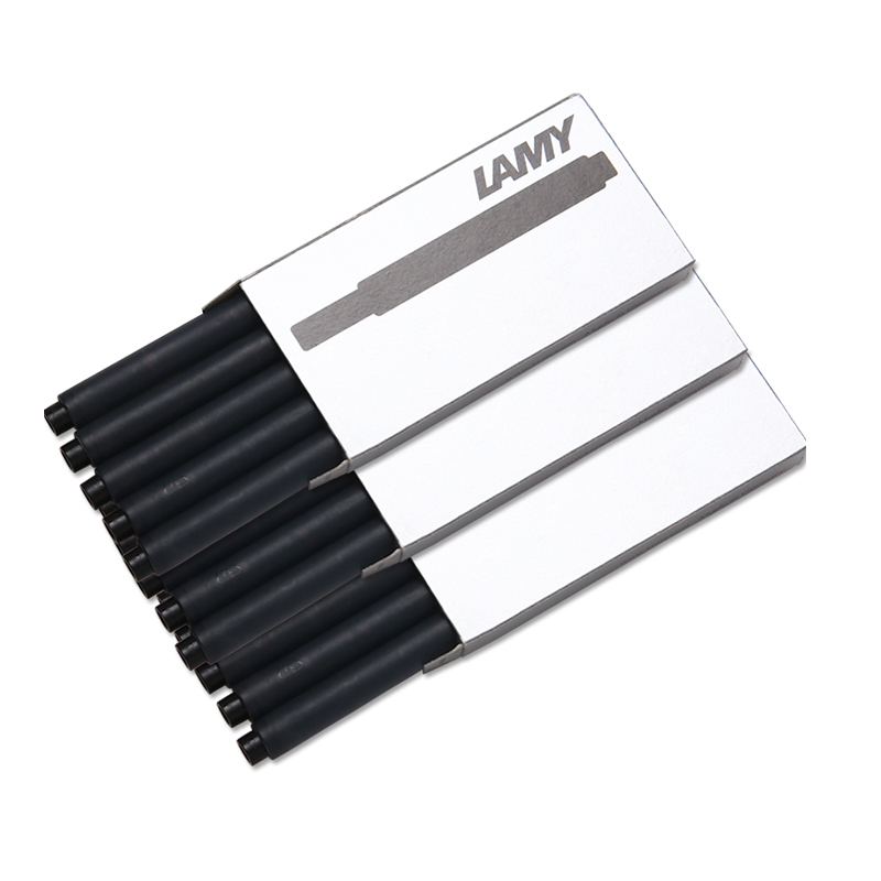 凌美（LAMY） 狩獵者/恒星鋼筆墨膽 墨囊 墨水筆一次性筆芯替換5支裝 T10 黑色_http://www.bzsa.cn/newimg/C202311/1699434721664.jpg